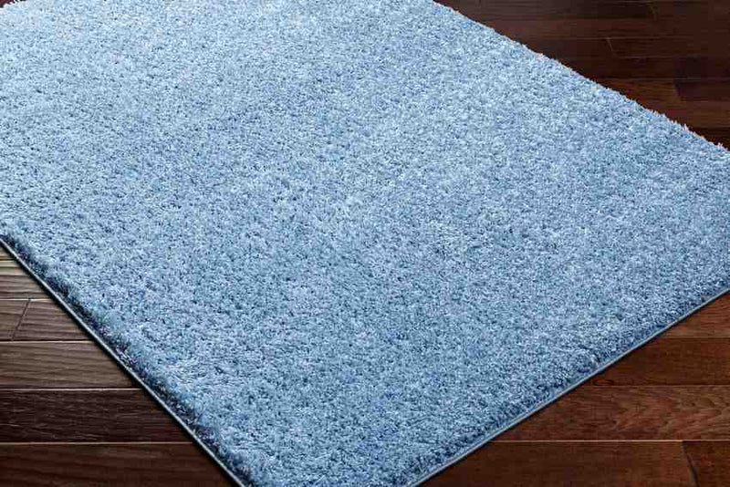 Charon Shag Denim Area Rug