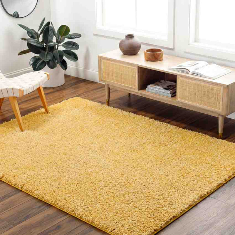 Charon Shag Saffron Area Rug