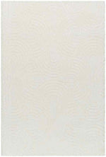 Shaquitta Modern Light Beige/Ivory Area Rug