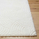 Shaquitta Modern Light Beige/Ivory Area Rug