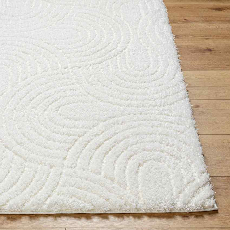 Shaquitta Modern Light Beige/Ivory Area Rug