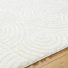 Shaquitta Modern Light Beige/Ivory Area Rug