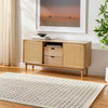 Virgie Modern Light Gray/Cream Area Rug