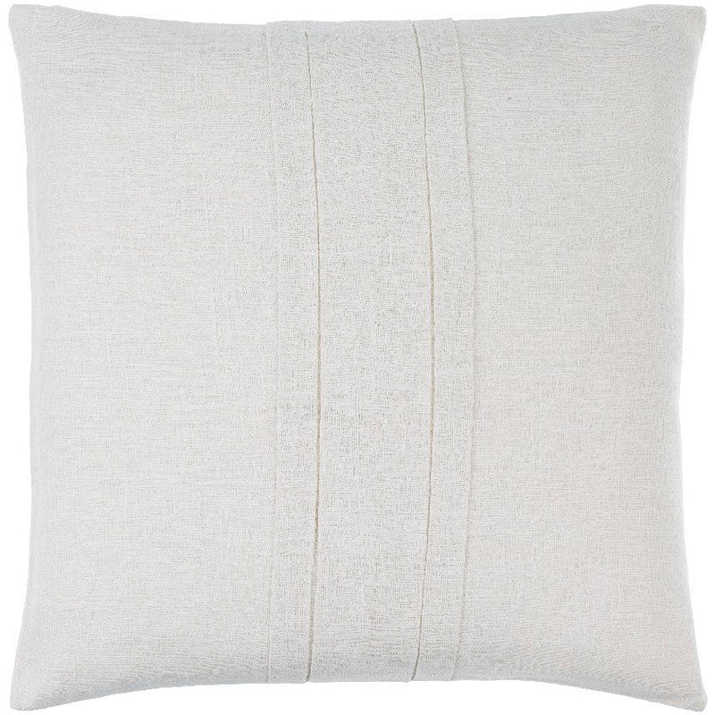 Takeria Light Silver  Pillow Cover