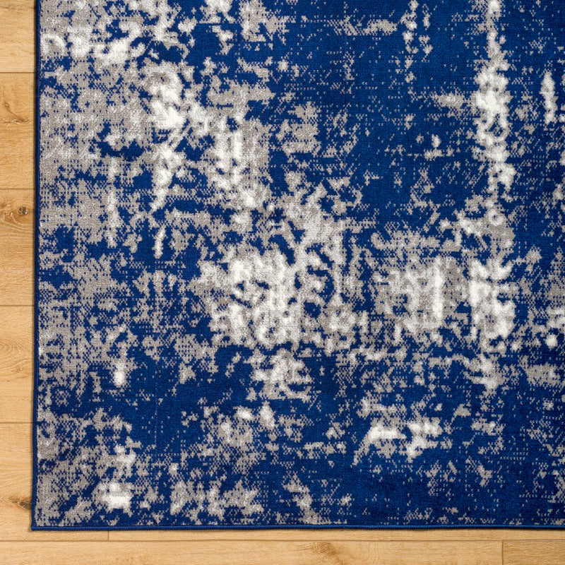Ommeren Modern Navy Area Rug