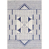 Neerijnen Modern Dark Blue Area Rug