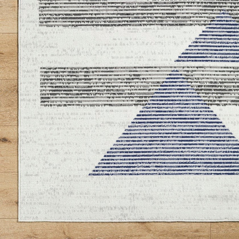 Plasmolen Modern Light Gray Area Rug