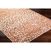 Pol Modern Burnt Orange Area Rug