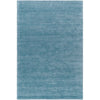 Jett Solid and Border Denim Area Rug