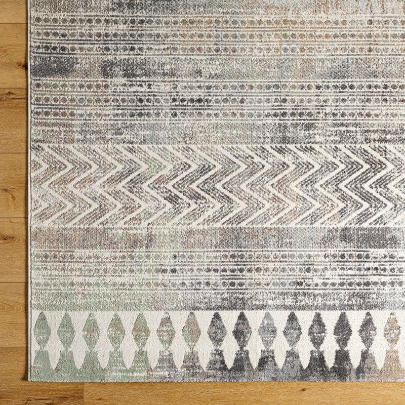 Shepshed Global Dark Gray Area Rug