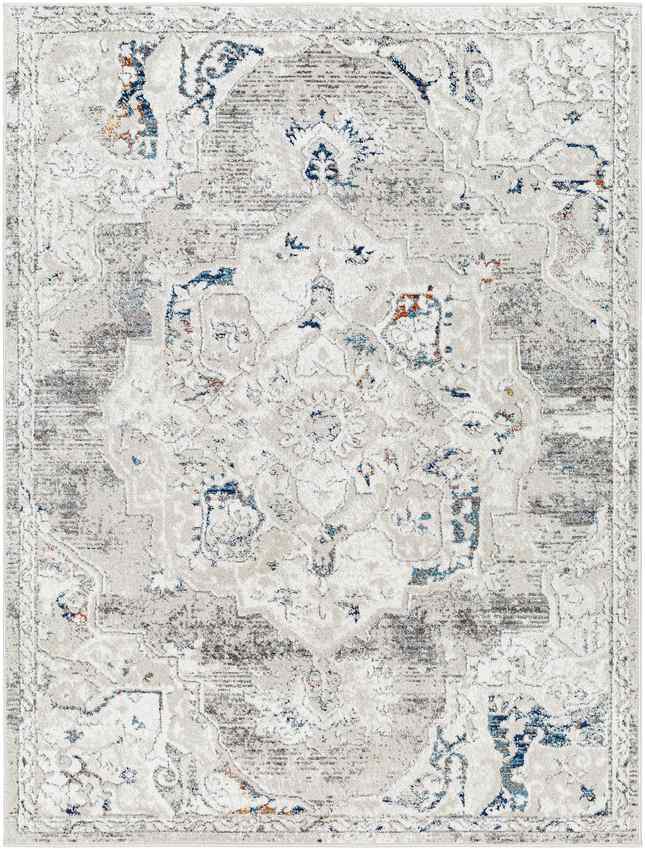 Shaquita Modern Medium Gray Area Rug