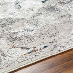 Shaquita Modern Medium Gray Area Rug