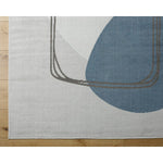 Joselin Traditional Dark Blue/Denim Area Rug
