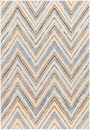 Megin Modern Denim Area Rug