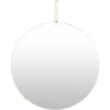Shauntay Modern Gold Wall Mirror