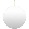 Shauntay Modern Gold Wall Mirror