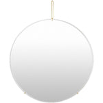 Shauntay Modern Gold Wall Mirror
