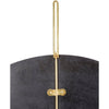 Shauntay Modern Gold Wall Mirror