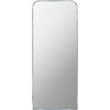 Lashunda Modern Metallic Silver Wall Mirror