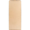Lashunda Modern Metallic Silver Wall Mirror
