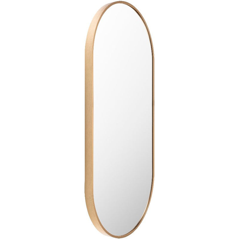 Soyla Modern Gold Wall Mirror