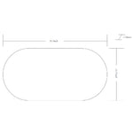 Soyla Modern Gold Wall Mirror