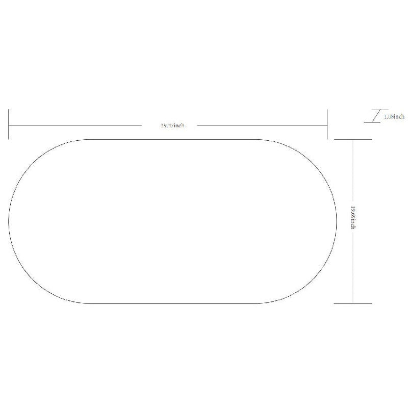 Soyla Modern White Wall Mirror