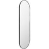 Ellyn Modern Black Wall Mirror