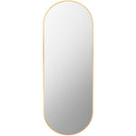 Ellyn Modern Gold Wall Mirror