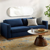 Ellyn Modern Metallic Silver Wall Mirror