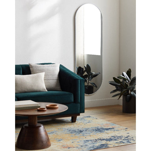 Ellyn Modern White Wall Mirror