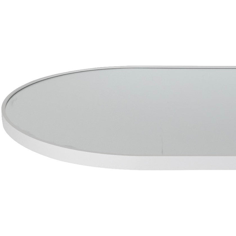 Ellyn Modern White Wall Mirror