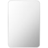 Renna Modern White Wall Mirror
