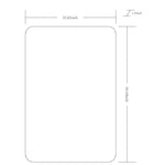 Renna Modern White Wall Mirror