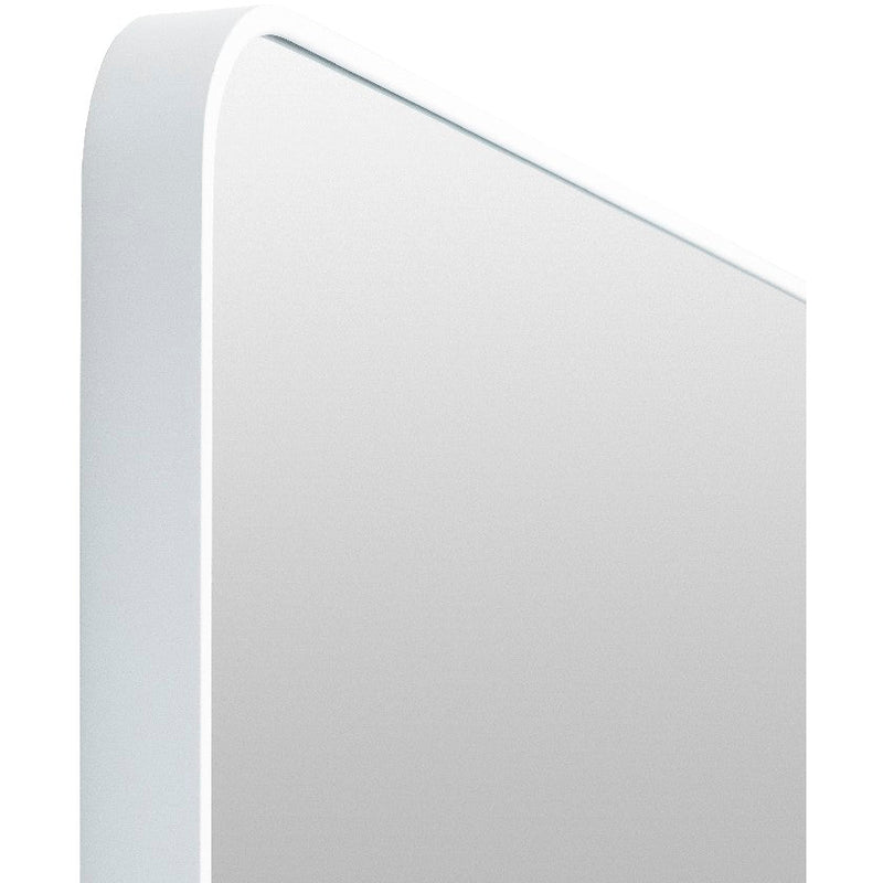 Renna Modern White Wall Mirror