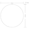 Jarron Modern White Wall Mirror