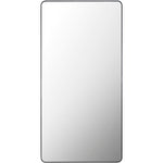 Jackline Modern Black Wall Mirror