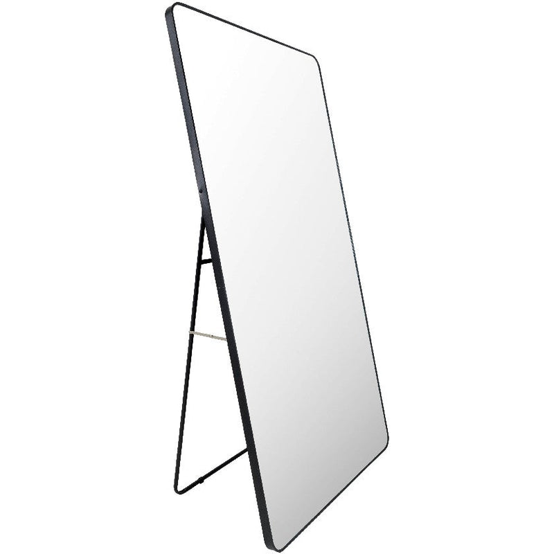 Jackline Modern Black Wall Mirror
