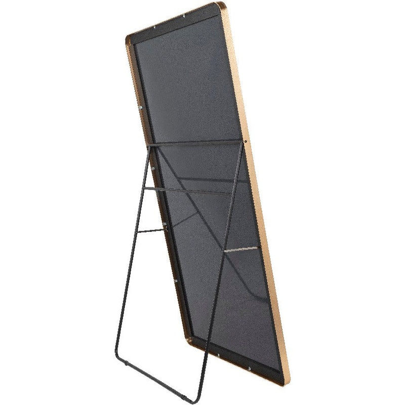 Jackline Modern Gold Wall Mirror
