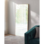 Jackline Modern Gold Wall Mirror