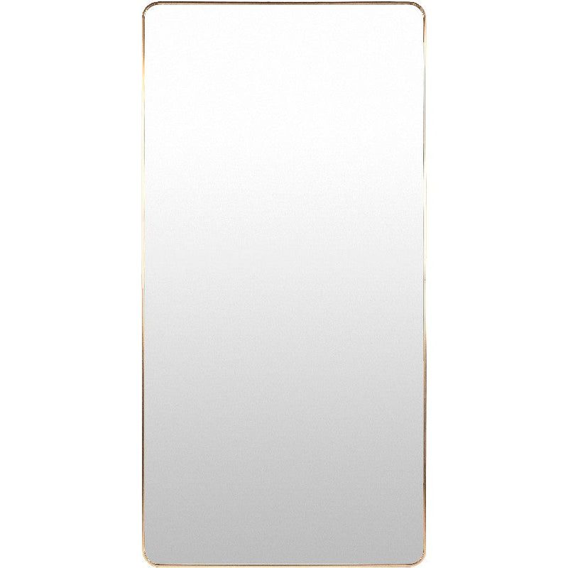Jackline Modern Gold Wall Mirror