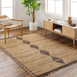 Foosland Bohemian/Global Camel Area Rug