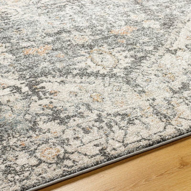 Ranee Traditional Charcoal Area Rug