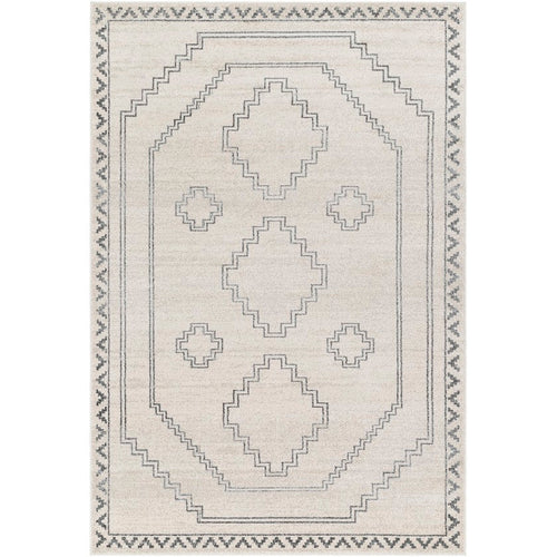Zebadiah Modern Medium Gray Area Rug
