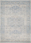 Demarco Traditional Denim/Charcoal Area Rug