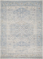 Demarco Traditional Denim/Charcoal Area Rug