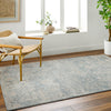 Flint Traditional Slate/Light Beige Area Rug