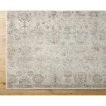 Flint Traditional Medium Gray/Light Beige Area Rug