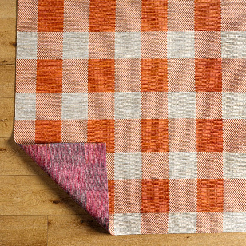 Verena Modern Burnt Orange Area Rug
