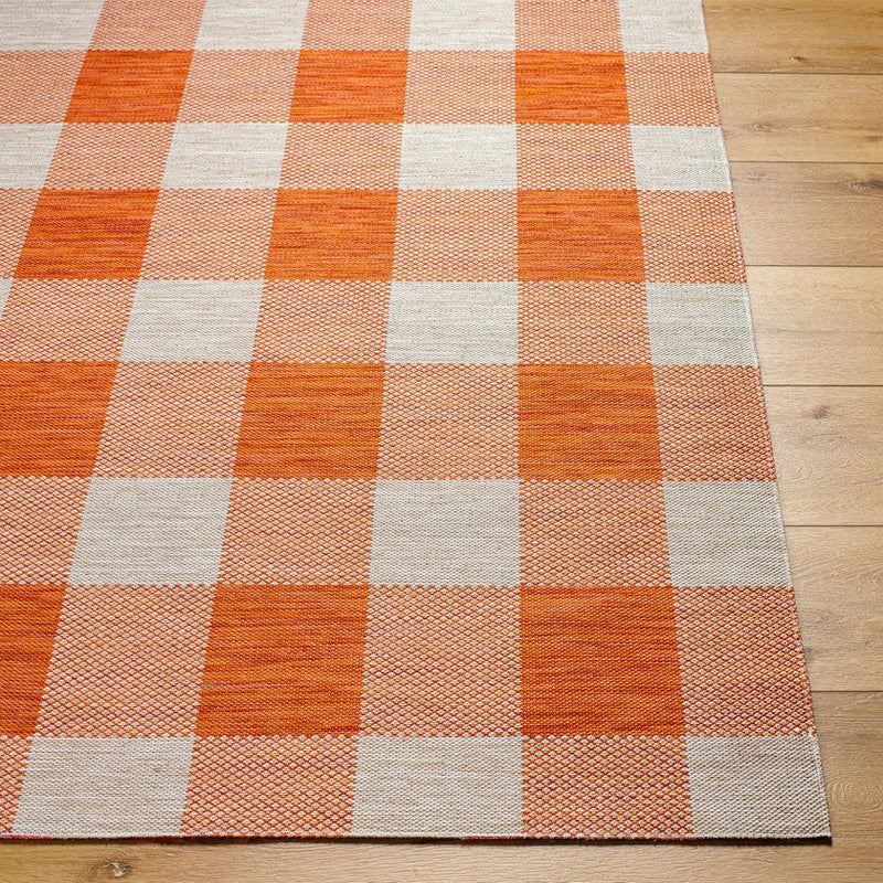 Verena Modern Burnt Orange Area Rug